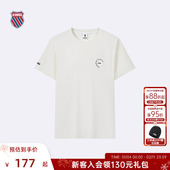 夏季 百搭印花透气运动时尚 经典 KSWISS盖世威T恤男 纯色短袖 109870