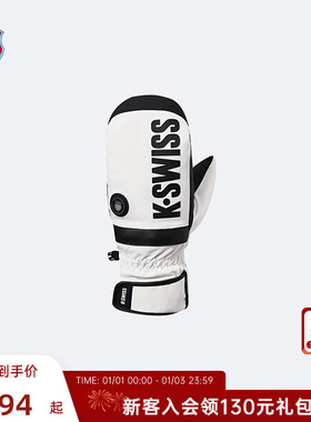 KSWISS盖世威男女同款手套 冬季 经典运动户外手套KC7643UIGL01