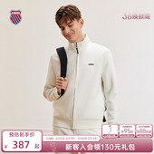 KSWISS盖世威外套男春季 潮流百搭休闲保暖针织立领运动上衣109848