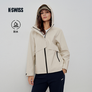 防水百搭时尚 新款 潮流梭织外套1912116 25秋季 KSWISS盖世威外套女
