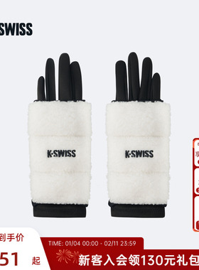 KSWISS盖世威女手套 25冬季新款时尚保暖休闲手套KC7543WCGL01