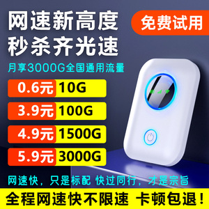 免插卡随身WiFi三网切换无线移动WiFi4g5g全国通用流量网络便携式热点上网宝笔记本路由器家用车载wilf神器
