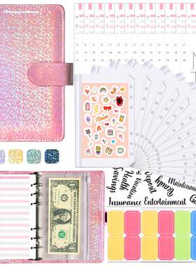 Cash Book Binder Budget Planner Notebook Cover Folder A6 Siz