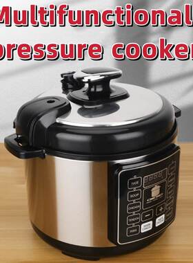 6L English push button Rice cooker electric pressure cooker