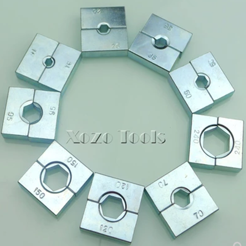 手动液压钳模具YQK-240/300压线钳压模六角模子压接钳配件120