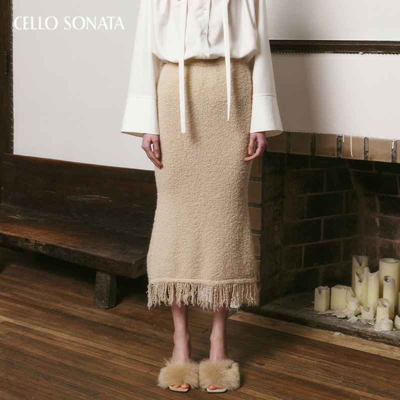 cellosonata羊驼流苏半裙