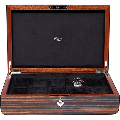 Rapport英国手表盒Mayfair十表位鳄鱼皮纹路表盒高端腕表盒收藏盒