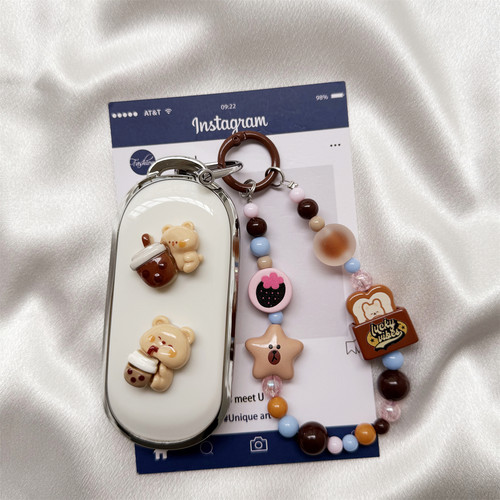 宝马mini【可爱奶茶小熊】钥匙套