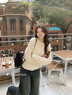 冬季 闪耀整个冬 气质时髦烫钻宽松休闲保暖毛衣 buling星河