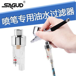 喷笔喷枪水隔过滤器国产HD郡仕优速达田宫岩田模型上色通用水格