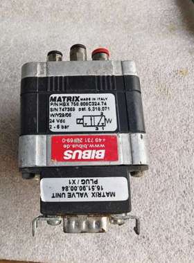 MATRIX意大利电磁阀 P/N HBX 768.808C3