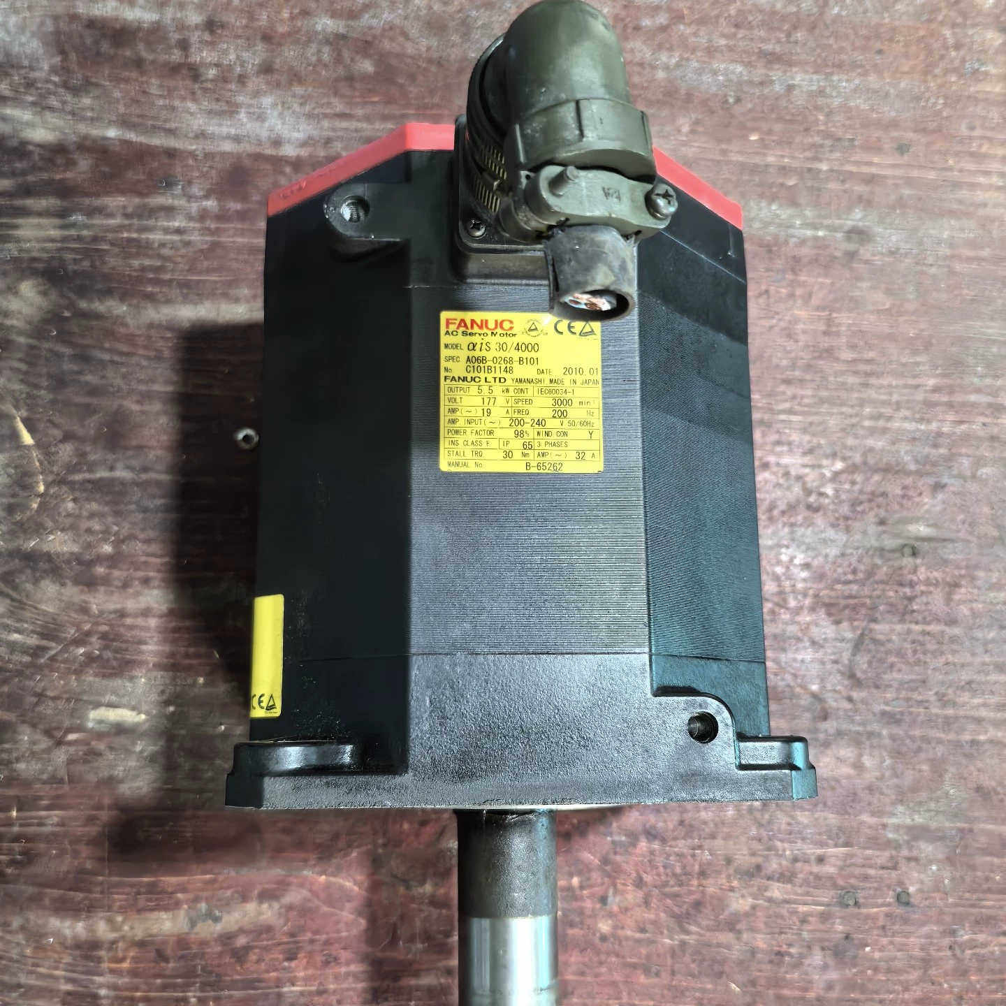法那科伺服电机，A06B-0268-B101，二手拆机，实物