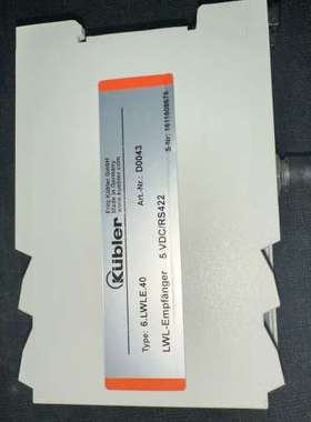 议价Kubler库伯勒6.LWLS.40模块 全新原装正品