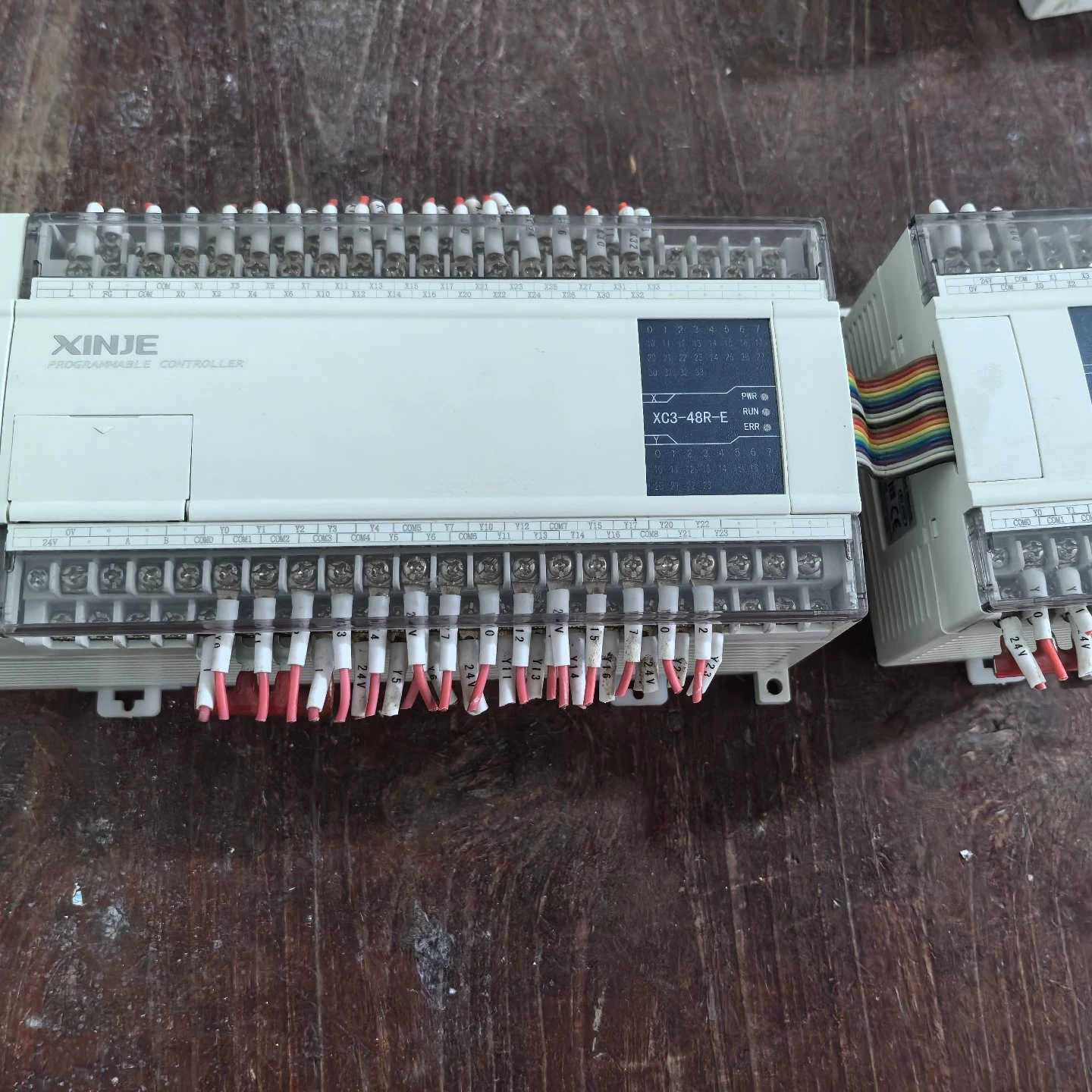 信捷PLC，XC3-48R-E，XC-E8X8YR，二手拆机