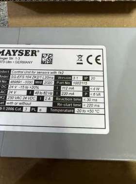 MAYSERSG-EFS 104ZK2/1 L20ms