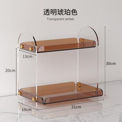 洗漱台化妆品置物架台面卫生间