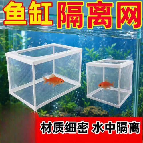 鱼缸隔离网孵化器繁殖箱隔离器