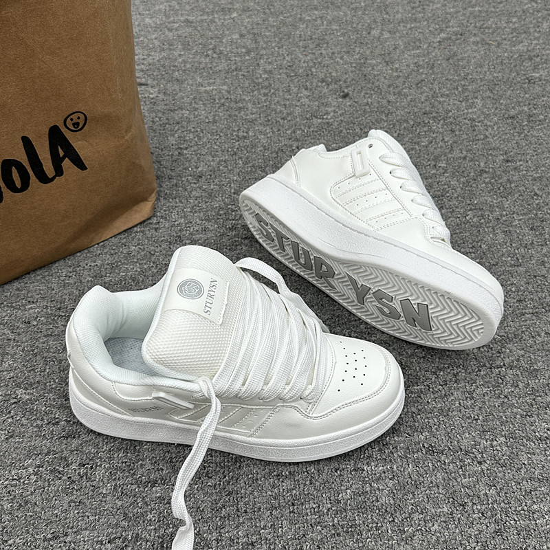 秋冬新款国潮百搭小白鞋