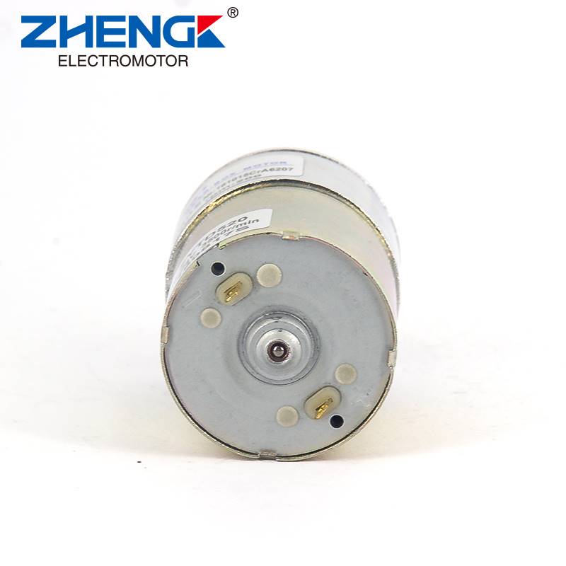 ZHENGK正科 ZGA37RG微型可调速正反转直流减速电机中心轴12V 24V