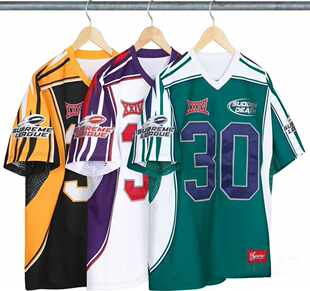 VINTAGE TALK アメリカンルーズラグビージャージ メッシュ速乾ジャージ ストライプ レトロレーシング半袖Tシャツ