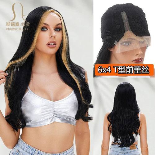 型前额头套头发蕾丝假发手勾全