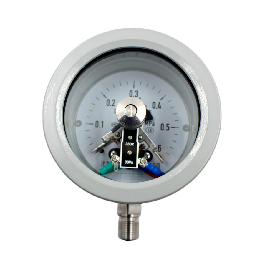 防爆电接点压力表 表盘100MM径向 电气设备ExdIIBT6/CT6