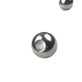 304不锈钢打孔钻孔钢球通孔光滑无毛刺 3 4 5 6 7 9 10  18 *10mm
