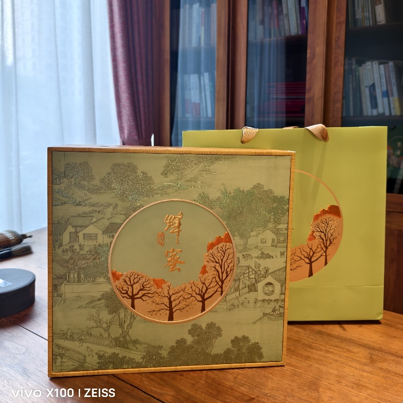 蜂蜜礼品盒包装盒2斤4斤礼盒木盒定制空盒含玻璃瓶伴手礼手提袋