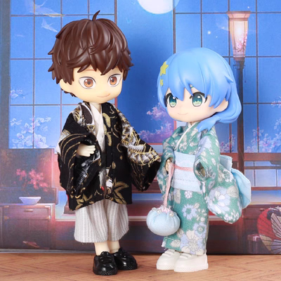 ob11娃衣和服浴衣套装