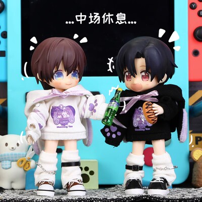 ob11娃衣猫咪卫衣12分bjd