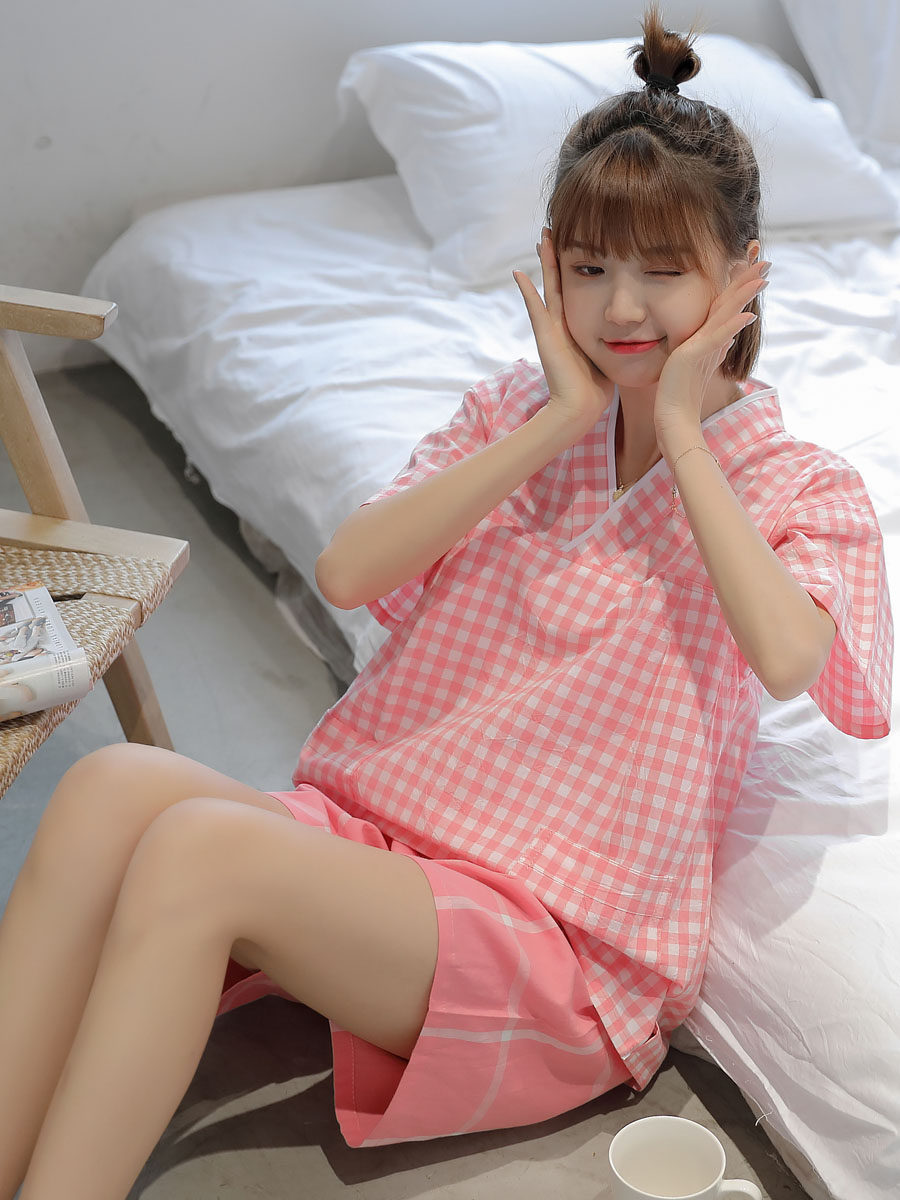 情侣新款纯棉亲子装韩版可爱洋气