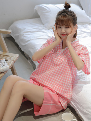 情侣新款纯棉亲子装韩版可爱洋气