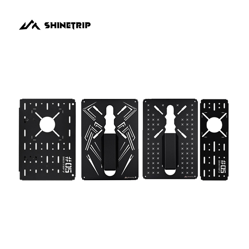 山趣IGT蜘蛛炉310单元板野营桌板中间板轻量化模块模组配件半单元