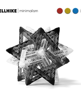 WELLHIKE水晶灯罩金平糖户外露营氛围折叠彩色38灯GZ灯配件材料包