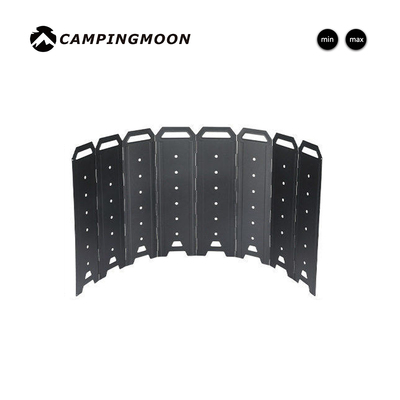 CAMPINGMOON柯曼户外炉具挡风板加高露营野炊可折叠防风板围挡板
