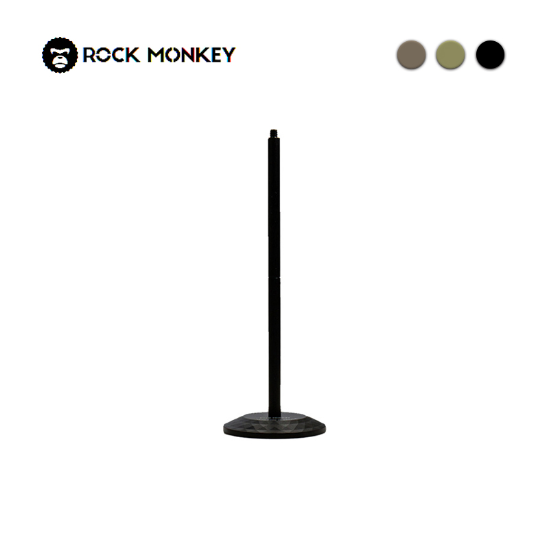 ROCKMONKEY岩猴户外露营DIY配件桌面氛围灯架法兰盘便携固定灯杆