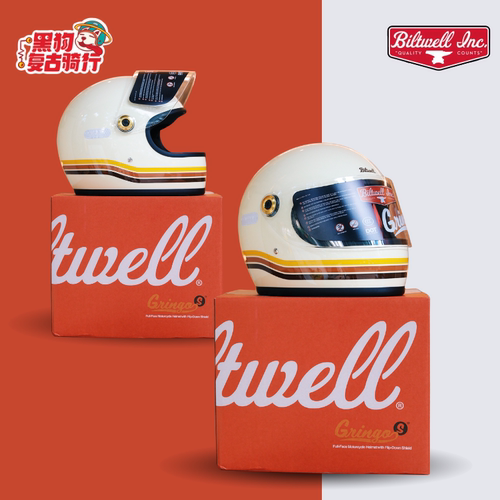 【小贝同款】Biltwell Gringo S美国复古全盔男女四季BILTWELL