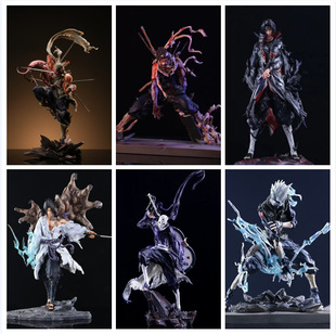 火影 gk 铁幕卡卡西 铁幕鼬 带土 佐助 再不斩奇拉比动漫手办模型