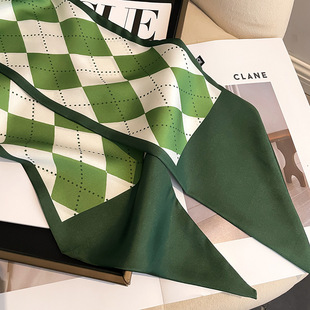 女士腰带丝巾配牛仔裤皮带丝巾细丝绸装饰裙子长条裤子布料布条