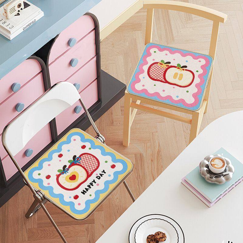 卡通冰丝坐垫夏季凉垫办公室久坐防滑凉感椅子坐垫学生椅垫,居家布艺,美臀垫/保健坐垫,淘宝优惠券,粉丝福利购,淘宝优惠卷