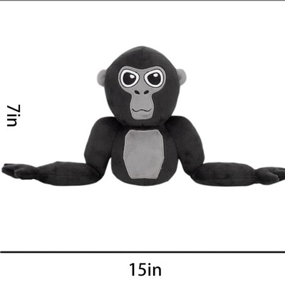现货新款Gorilla Tag Monke猩猩毛绒玩具毛绒公仔猴子玩具