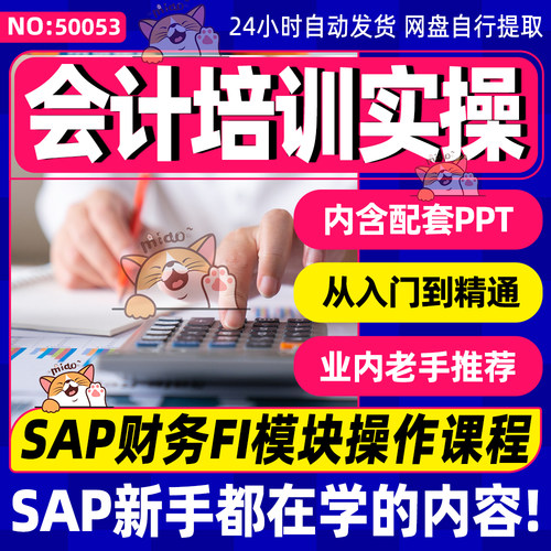 SAP系统财务会计培训教程