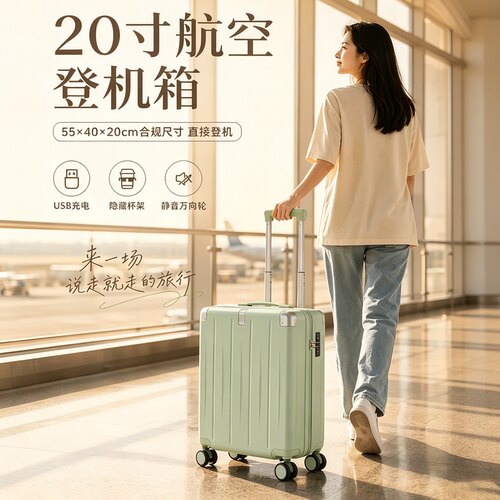 新款554020寸航空登机箱免托运