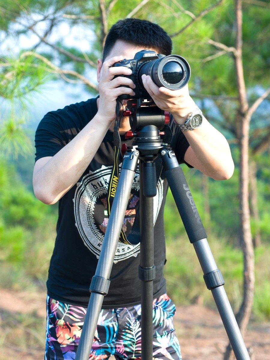 适用三脚架相机碳纤维 长焦佳鑫悦摄像支架专业云台大炮 摄影打鸟