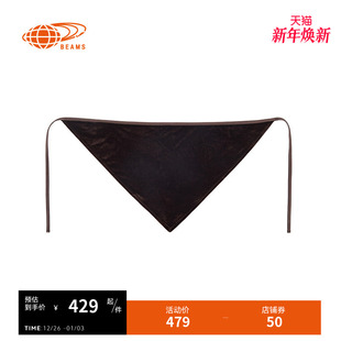 时尚 RAY 新款 系带围巾三角巾领巾2025冬季 设计感配搭品 BEAMS女款