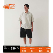 简约基础款 BEAMS男装 新款 polo衫 020035XM 纯色翻领短袖