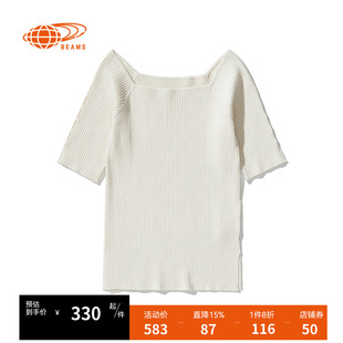 RAY BEAMS 女装时尚潮流短袖T恤针织休闲套头上衣