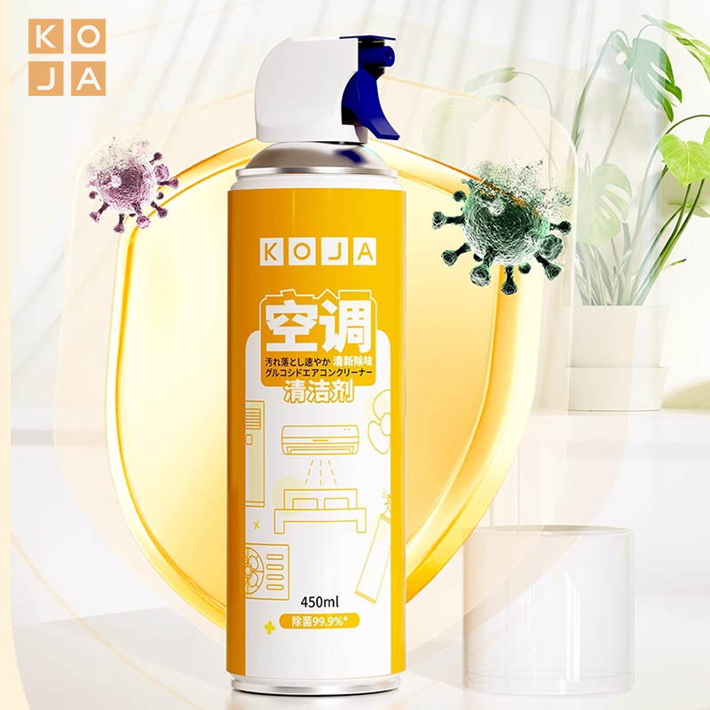 koja洗空调清洗剂家用外内机专用强力去污清洁免拆免洗泡沫除菌