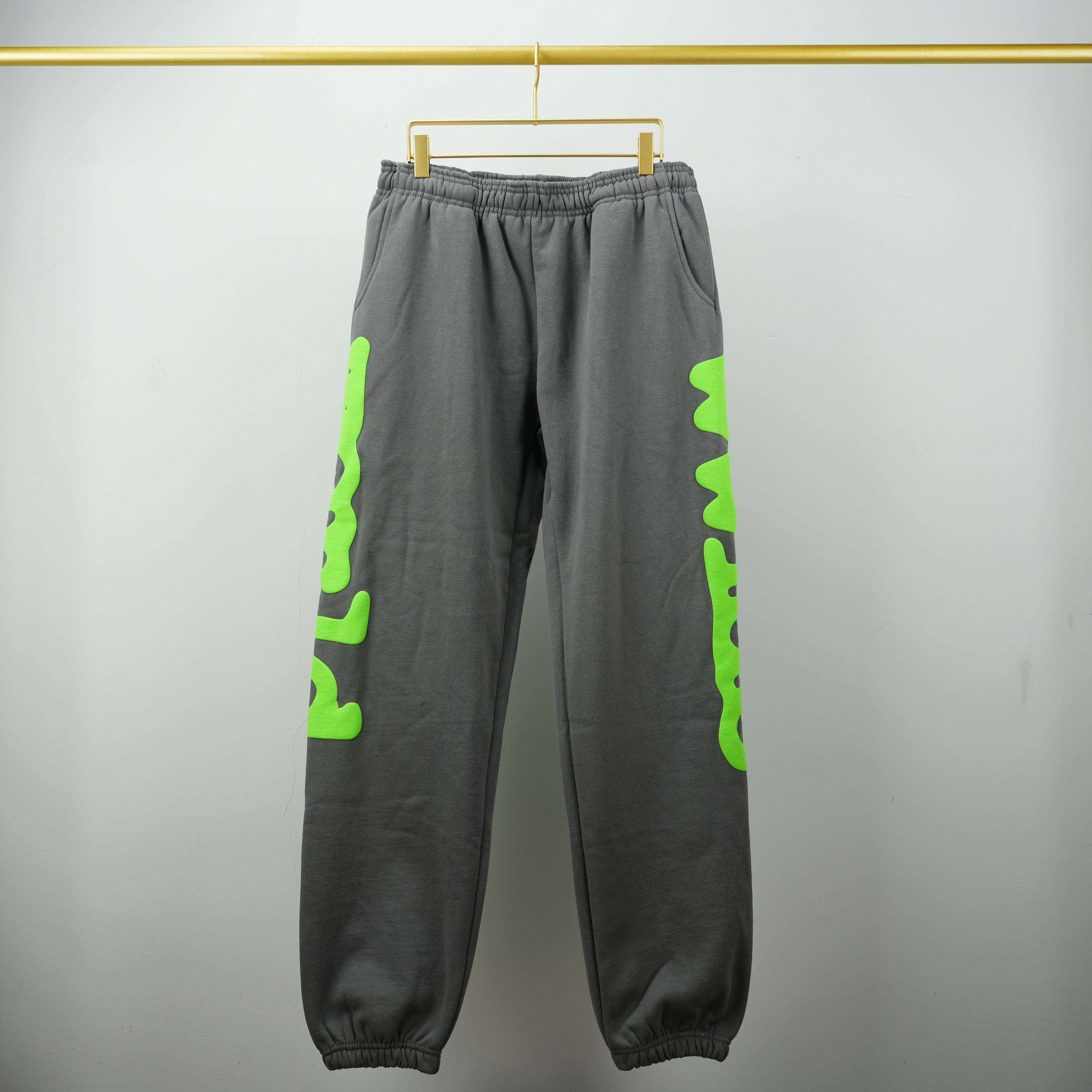 thumbnail for Grey foam print sweatpants