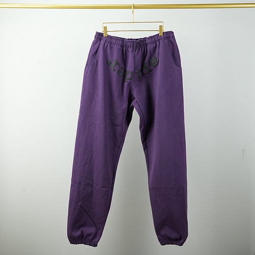 thumbnail for Friend's purple foam print sweatpants